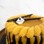 Picture of Peanut Buttercream Eggless Chocolate Cake