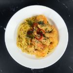 Picture of Creamy Salted Egg Shrimp Pasta
