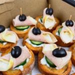 Picture of Chicken Cheese & Mushroom Sourcream Canape Catering Box
