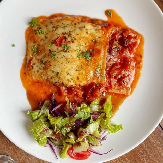 Picture of Vegetarian Lasagna with Side Salad