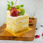 Picture of Chantilly Fresh Fruit Cake (Slice)