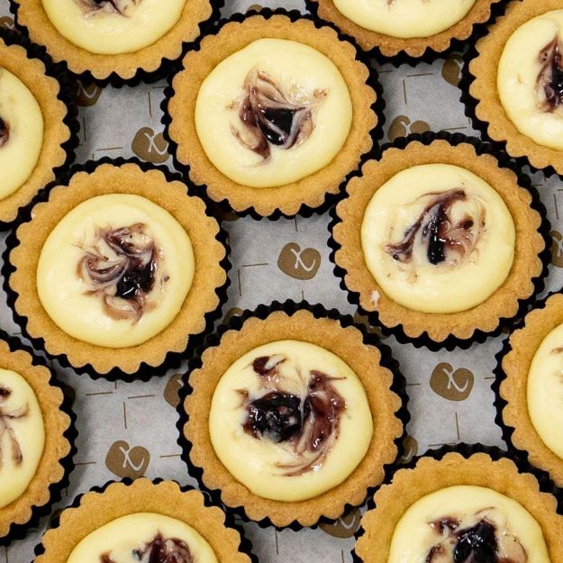 Picture of Mini Blueberry Cheese Tartlets Catering Box