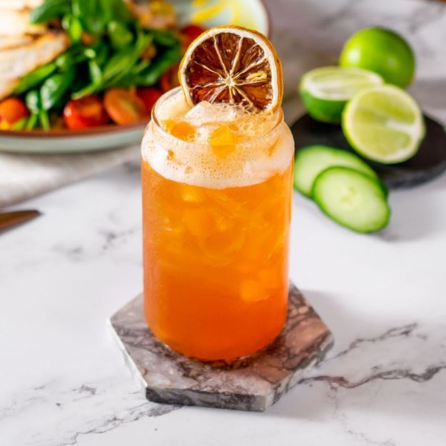 Picture of Watermelon Peach Earl Grey Cooler