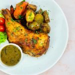 Picture of Roasted Whole Chicken Leg with Vegetables